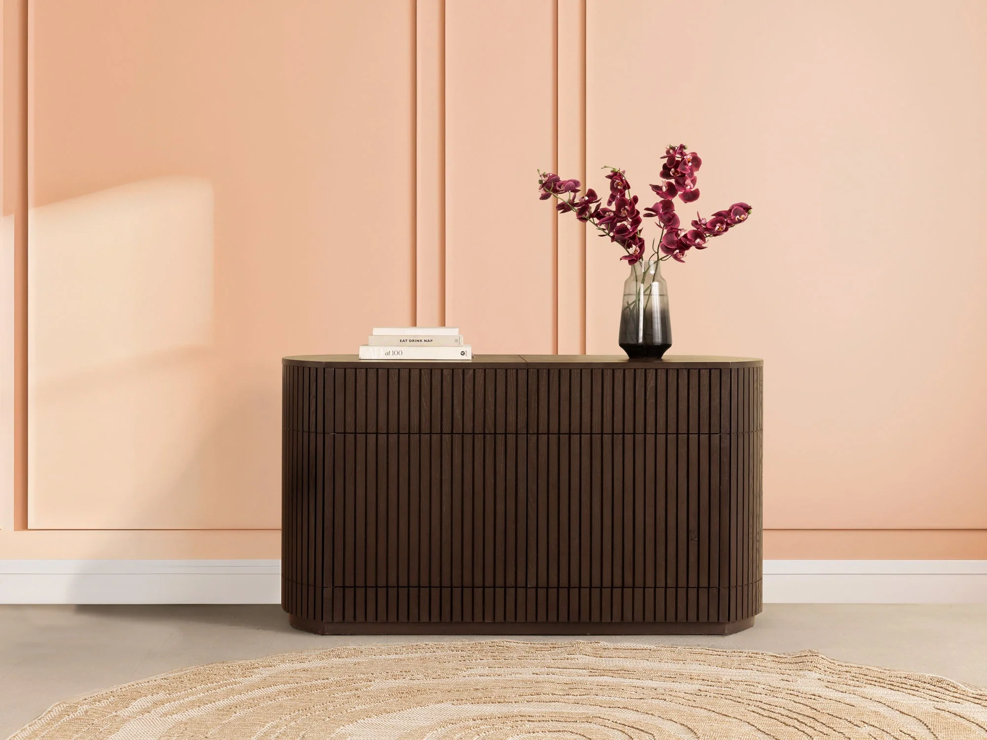 Transformer Buffet Rond - Rangement de Panneaux
