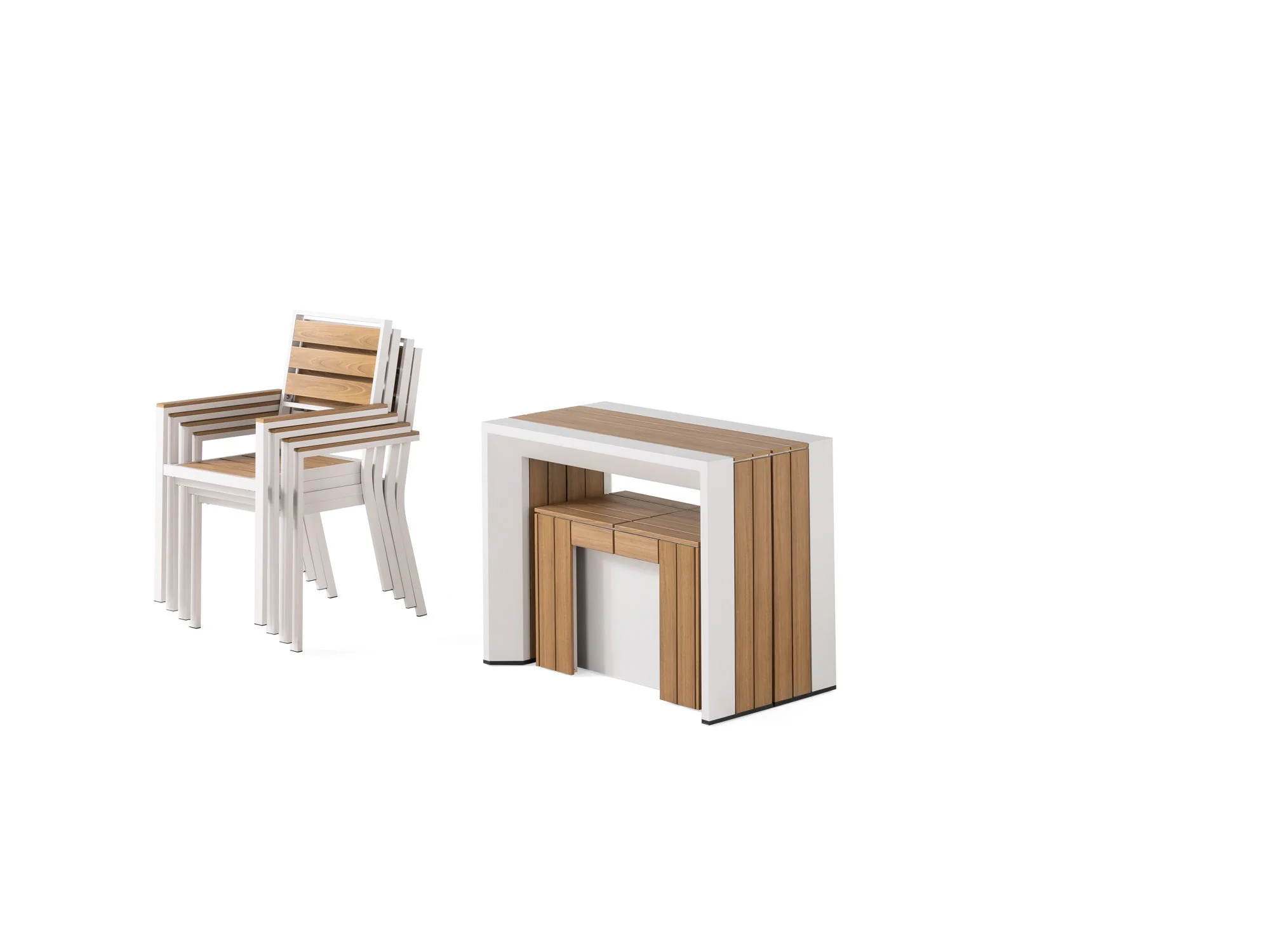 Ensemble Table Extensible Extérieur - L'Hôte - Image 17