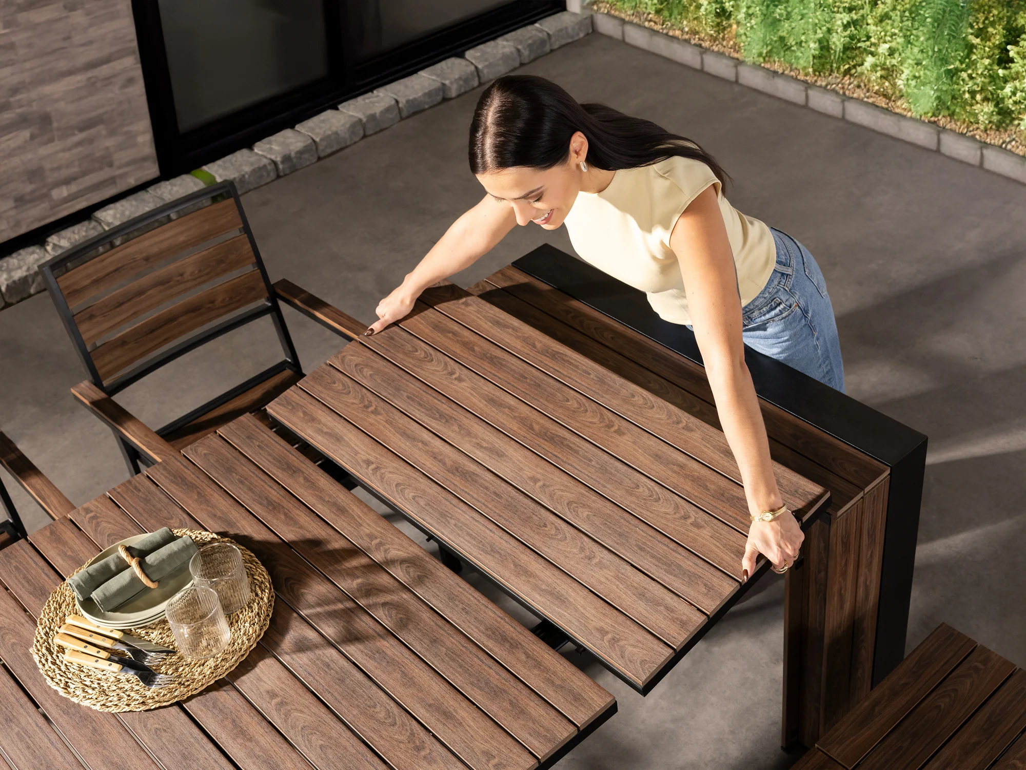 Ensemble Table Extensible Extérieur - L'Hôte - Image 26