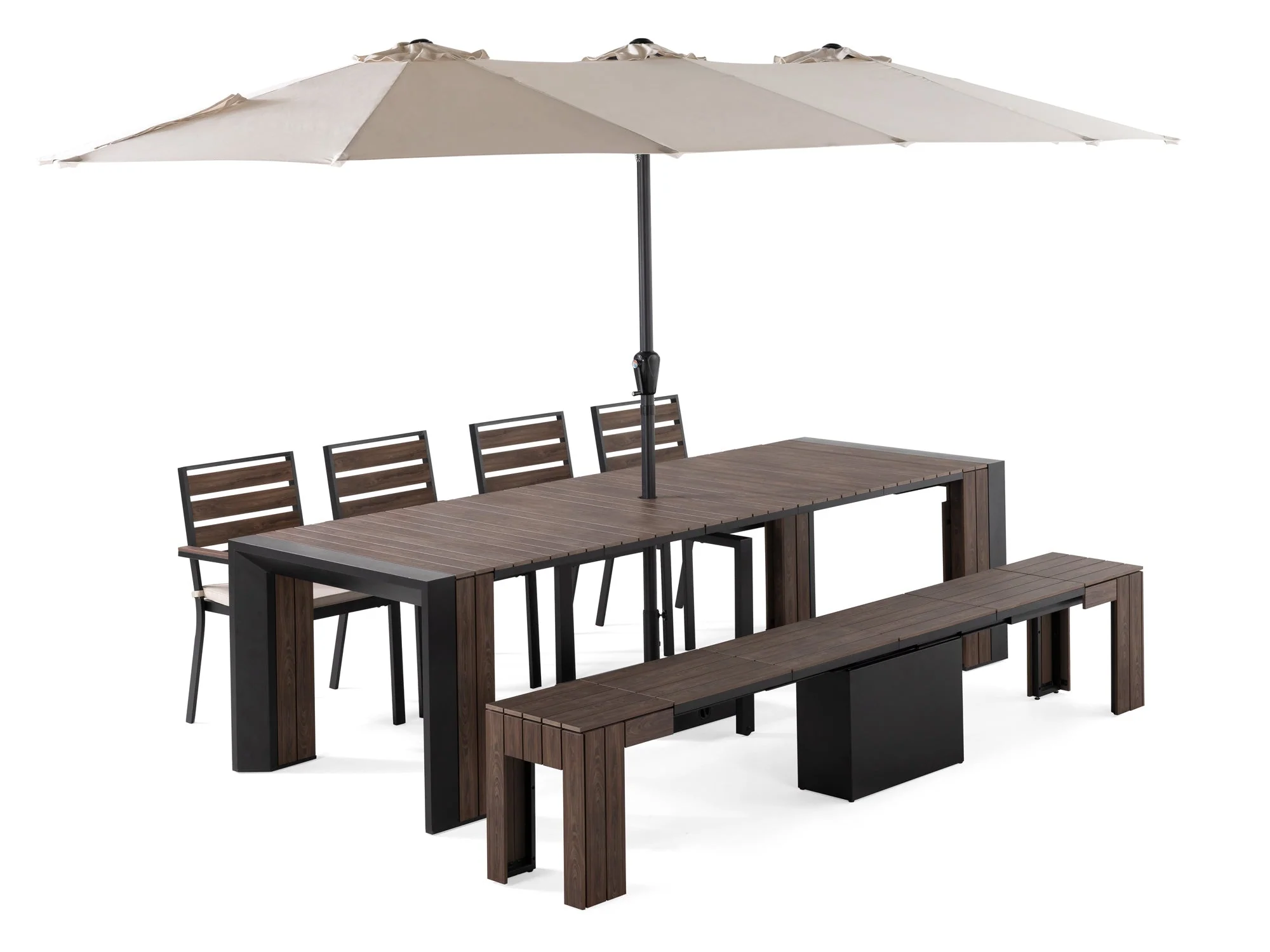 Ensemble Table Extensible Extérieur - L'Hôte - Image 36