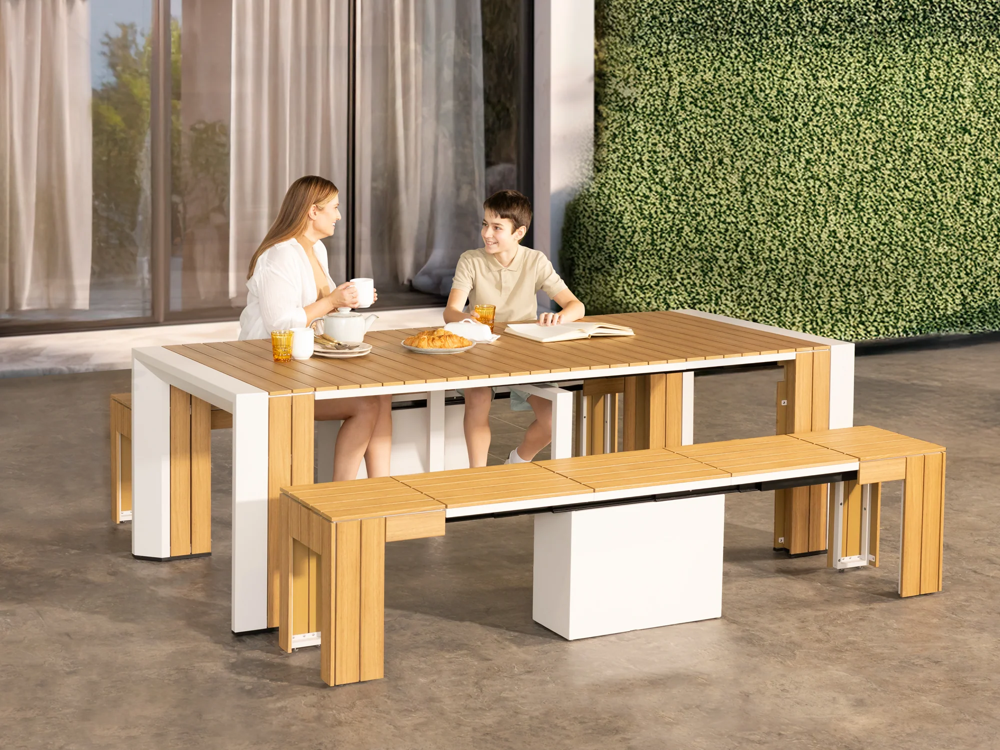 Ensemble Table Extensible Extérieur - Le Banquet - Image 4