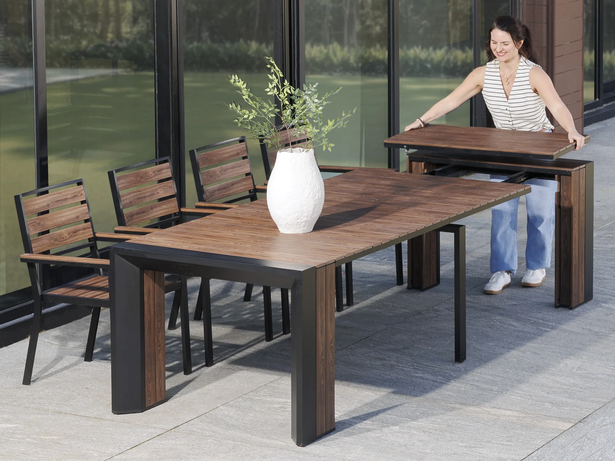 Ensemble Table Extensible Extérieur - Le Familial - Image 19