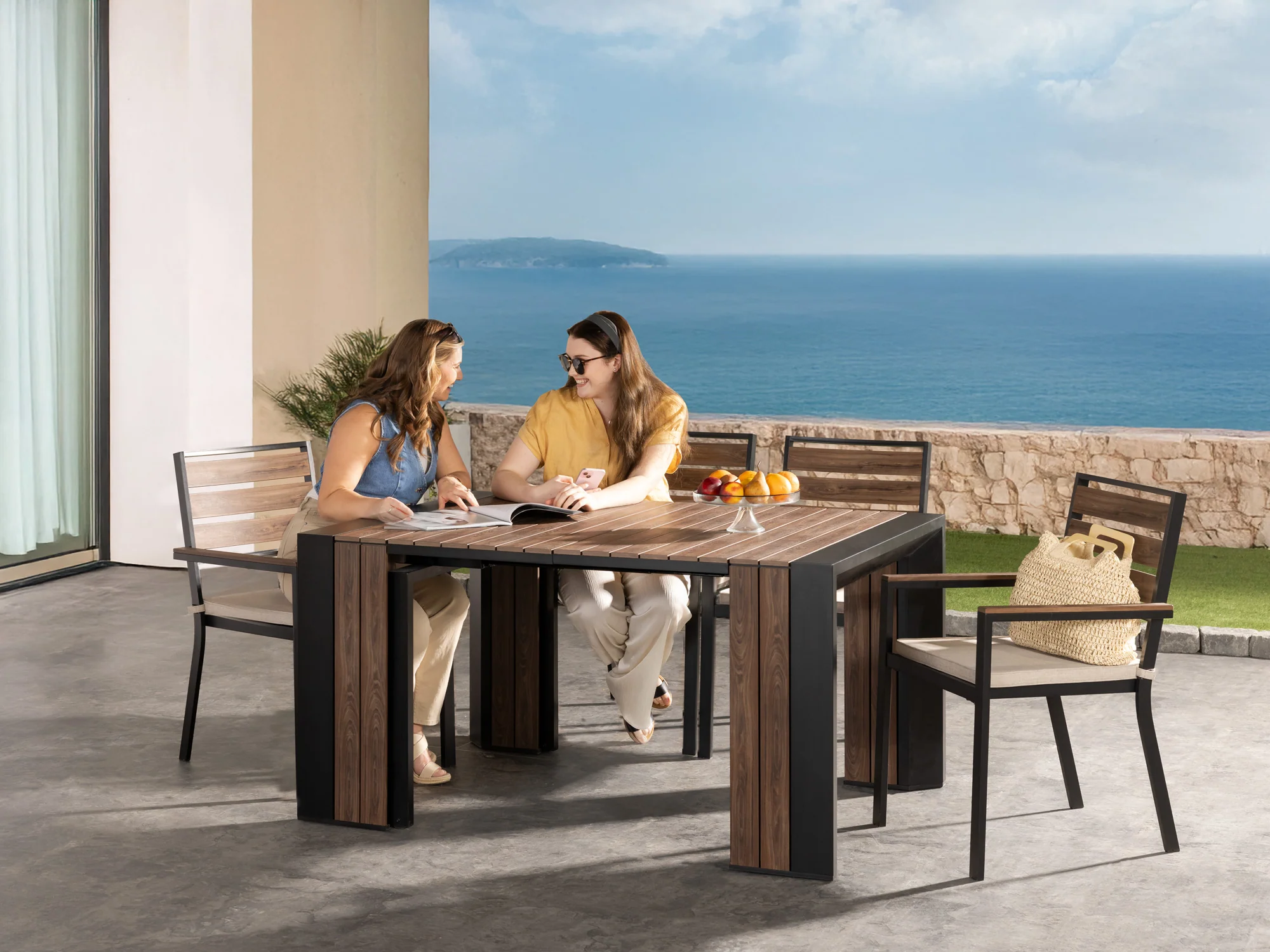 Ensemble Table Extensible Extérieur - Le Familial - Image 22