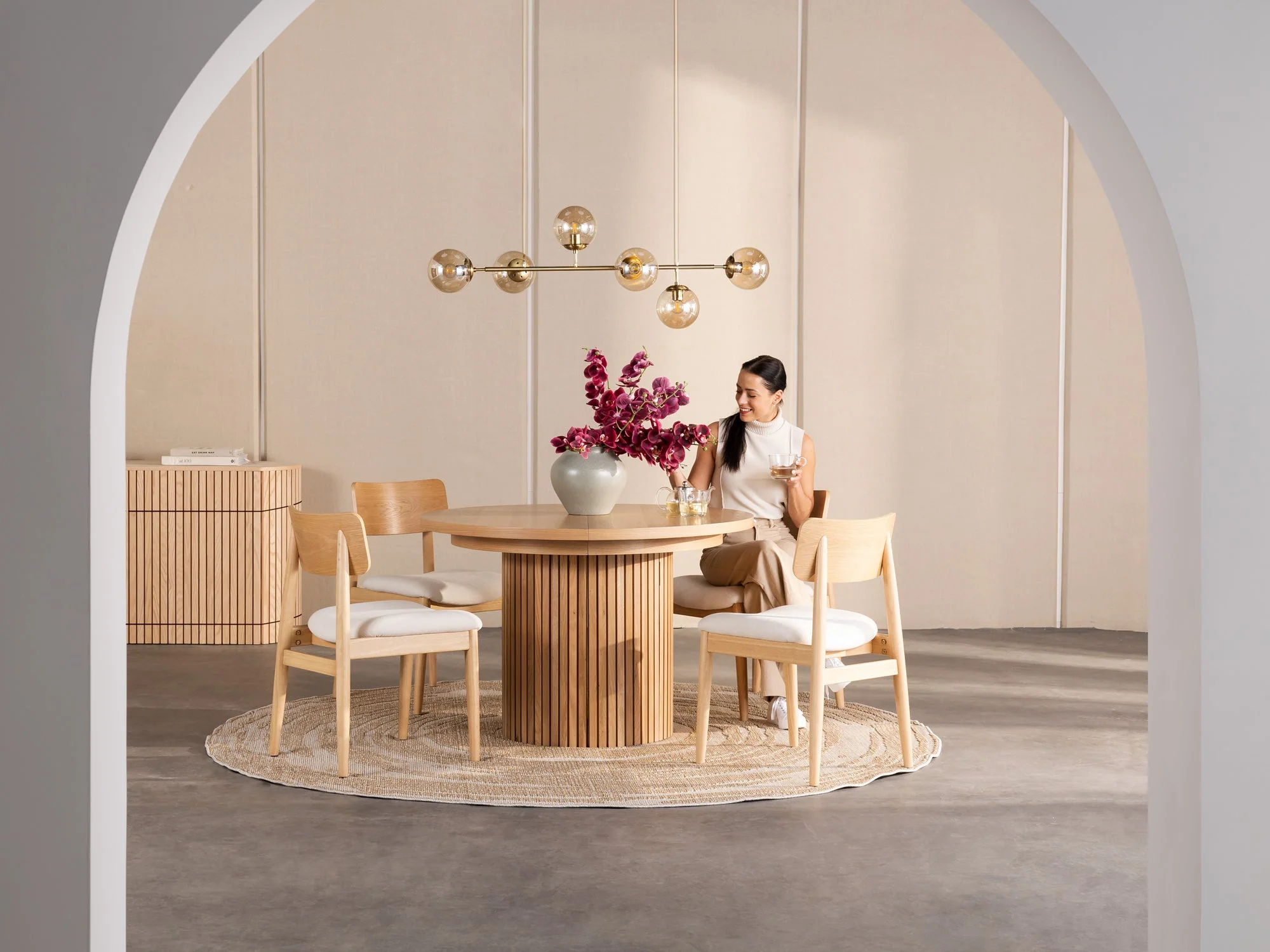 Ensemble de Salle à Manger Rond - Le Familial - Image 14