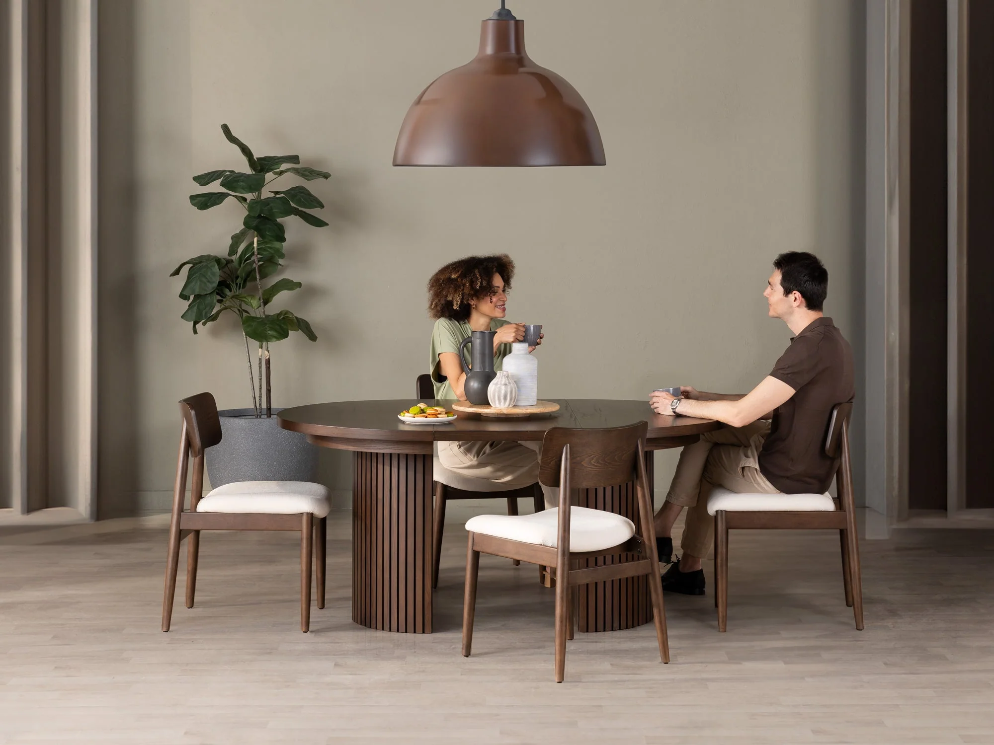 Ensemble de Salle à Manger Rond - Le Familial - Image 6