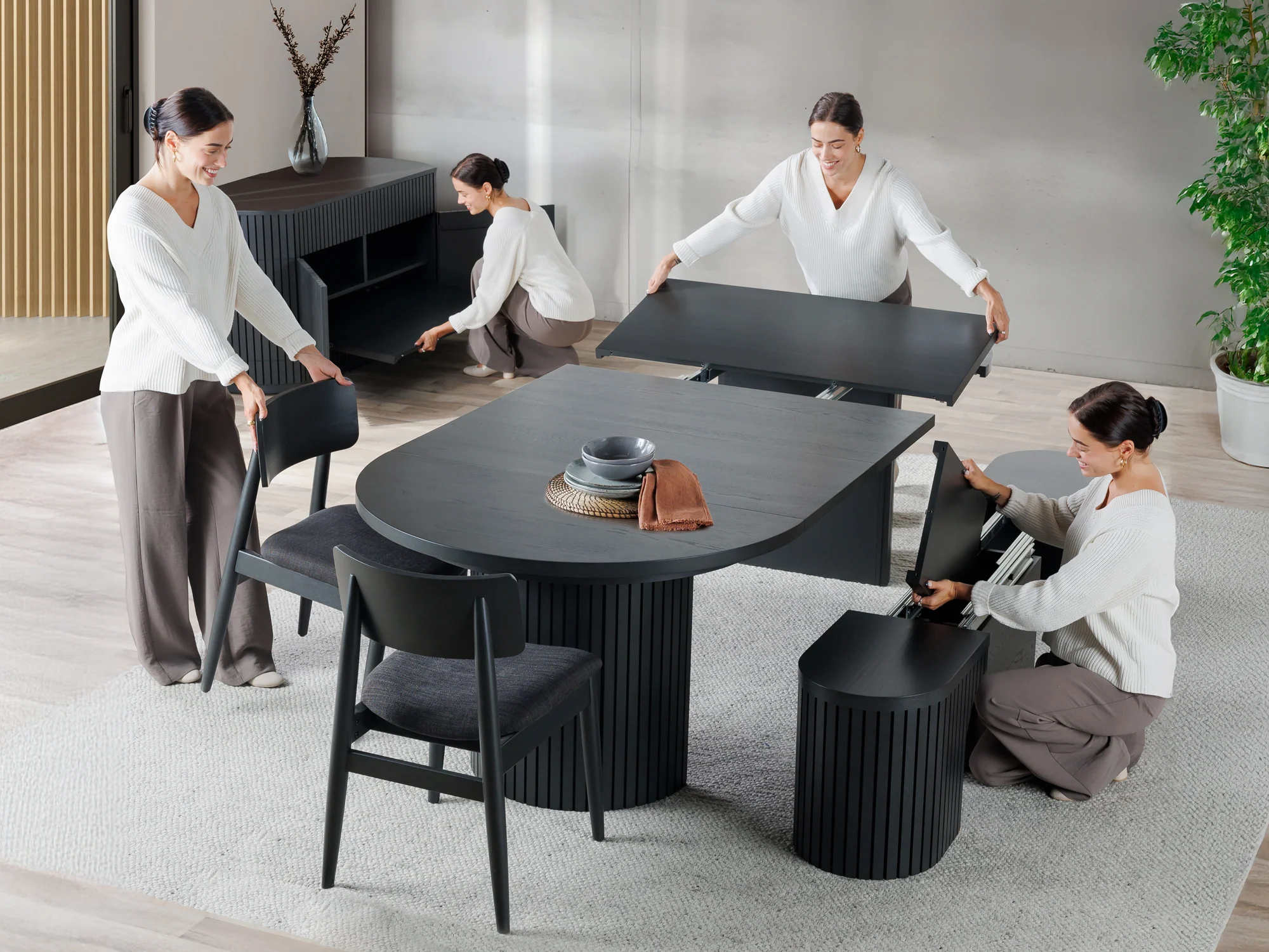 Ensemble de Salle à Manger Rond - Le Pratique - Image 36