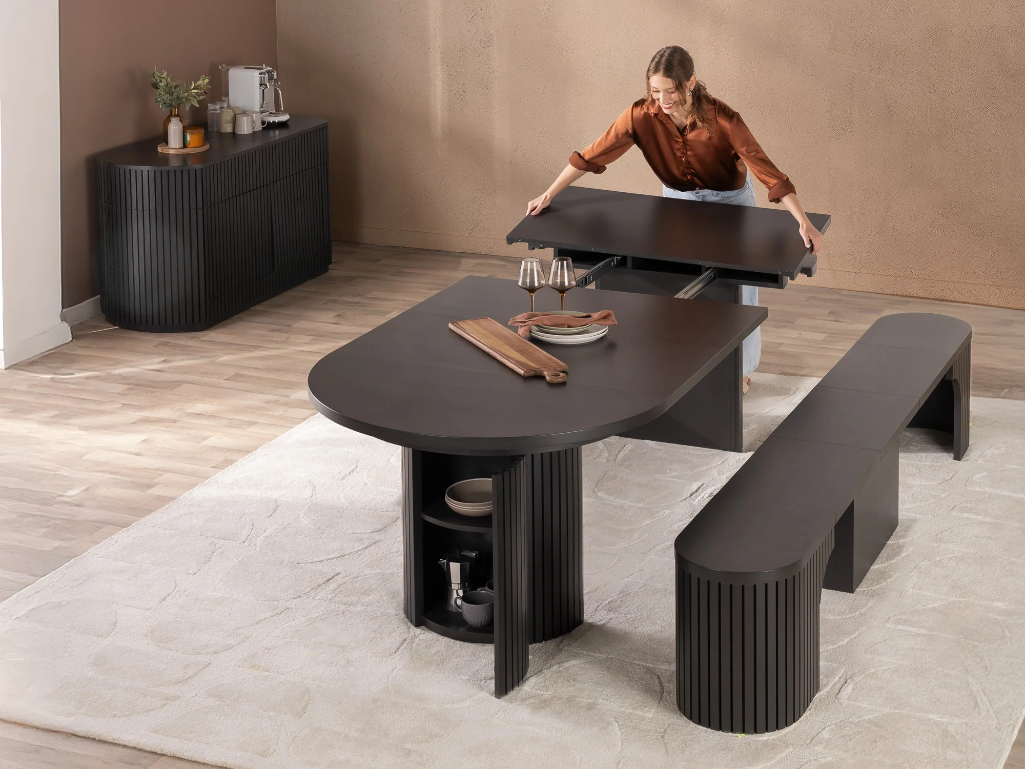 Ensemble de Salle à Manger Rond - Le Pratique - Image 4