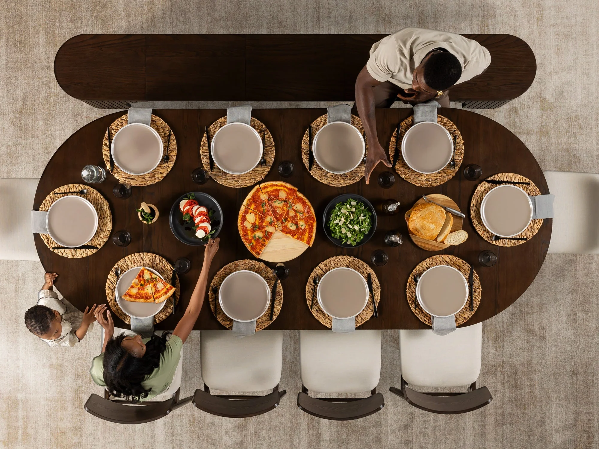 Ensemble de Salle à Manger Rond - L'Hôte - Image 47