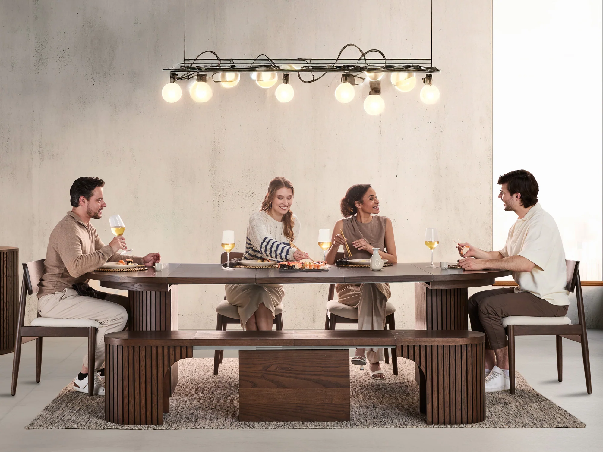 Ensemble de Salle à Manger Rond - L'Hôte - Image 8