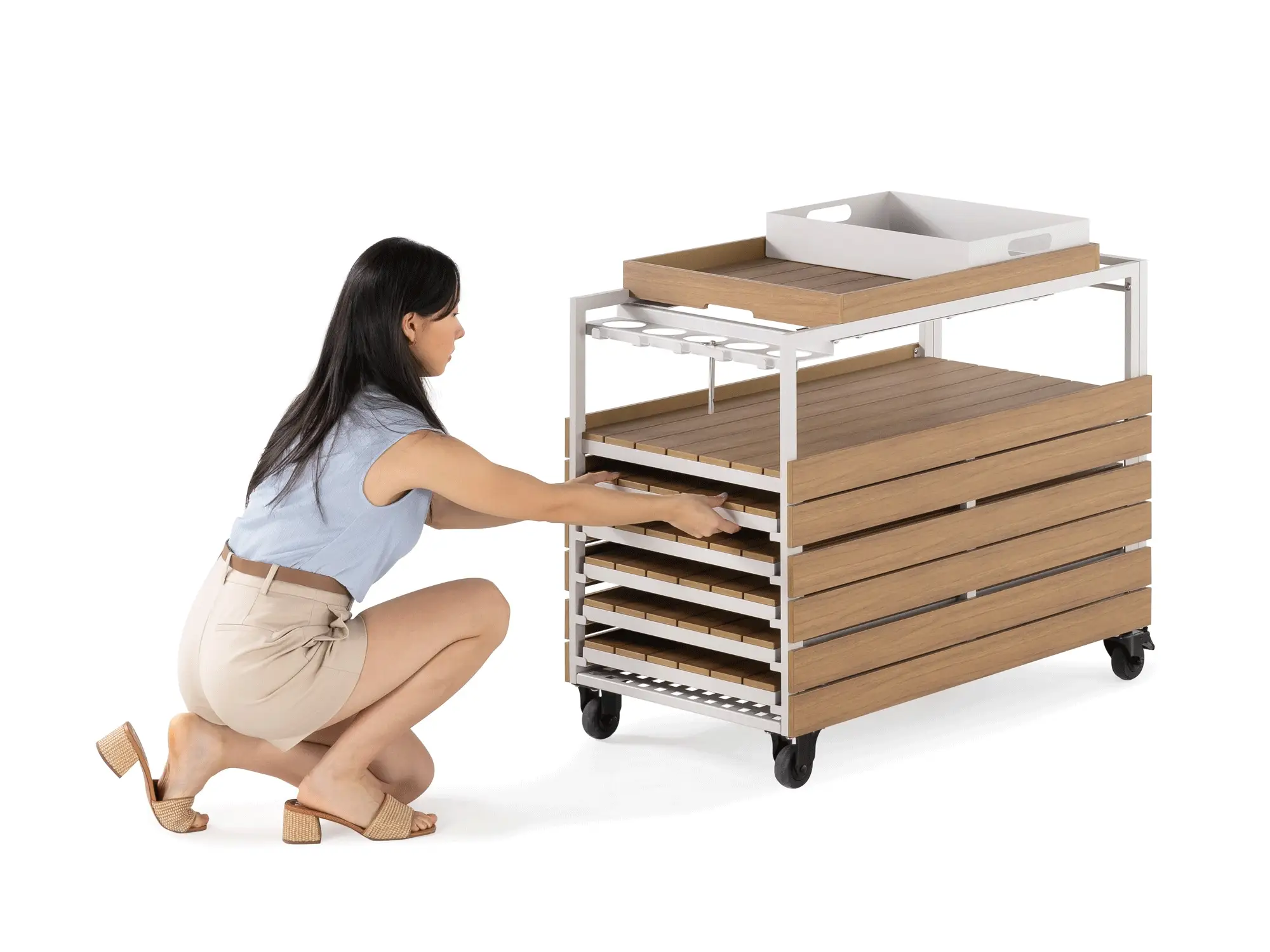 Transformer Outdoor Bar Cart - Panel Storage (Copy) - Image 28