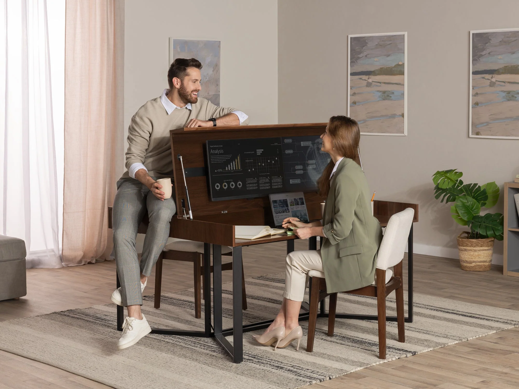 Table-Bureau Double - Le Savouring - Image 12