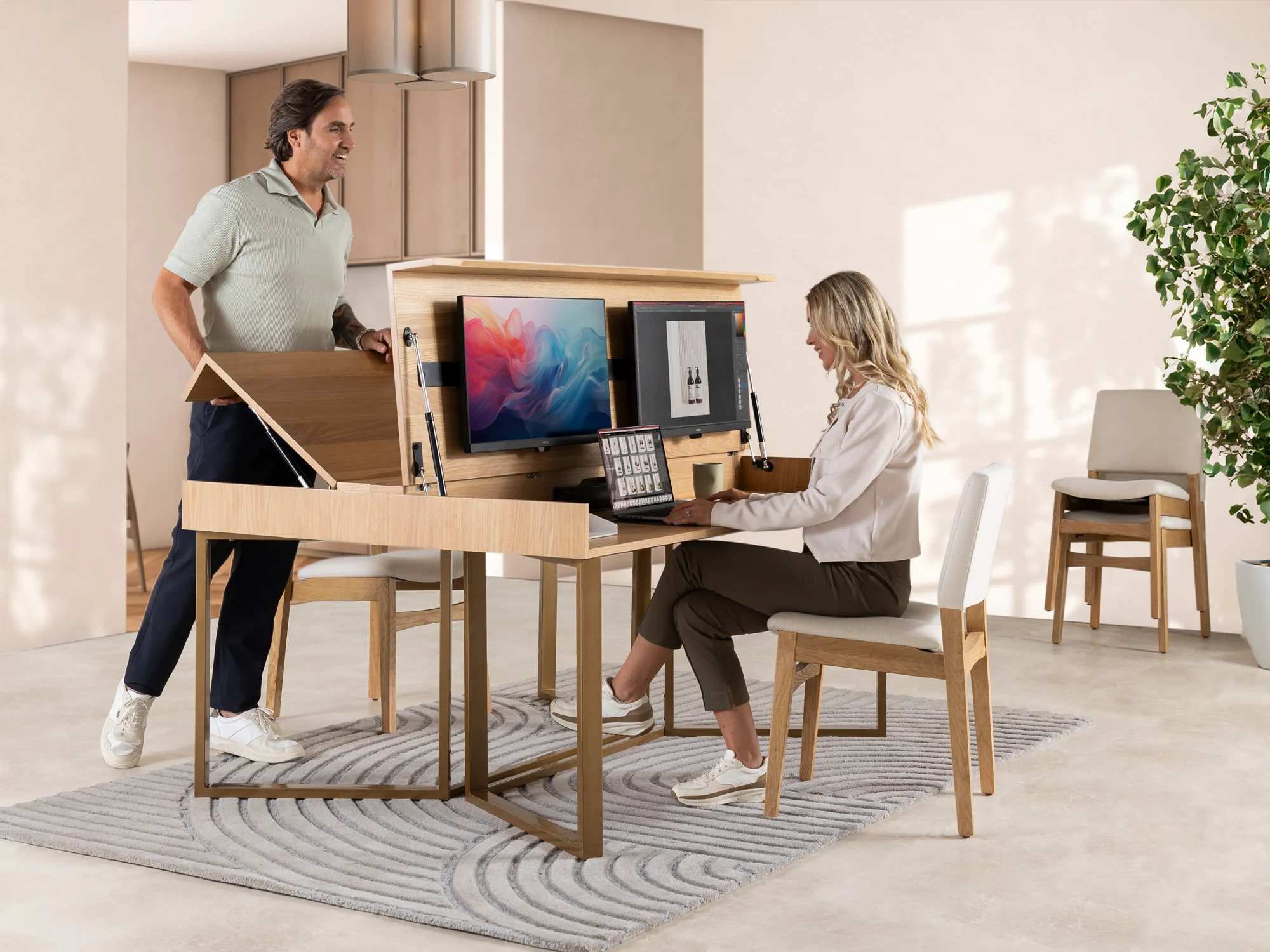 Table-Bureau Double - Le Savouring - Image 3