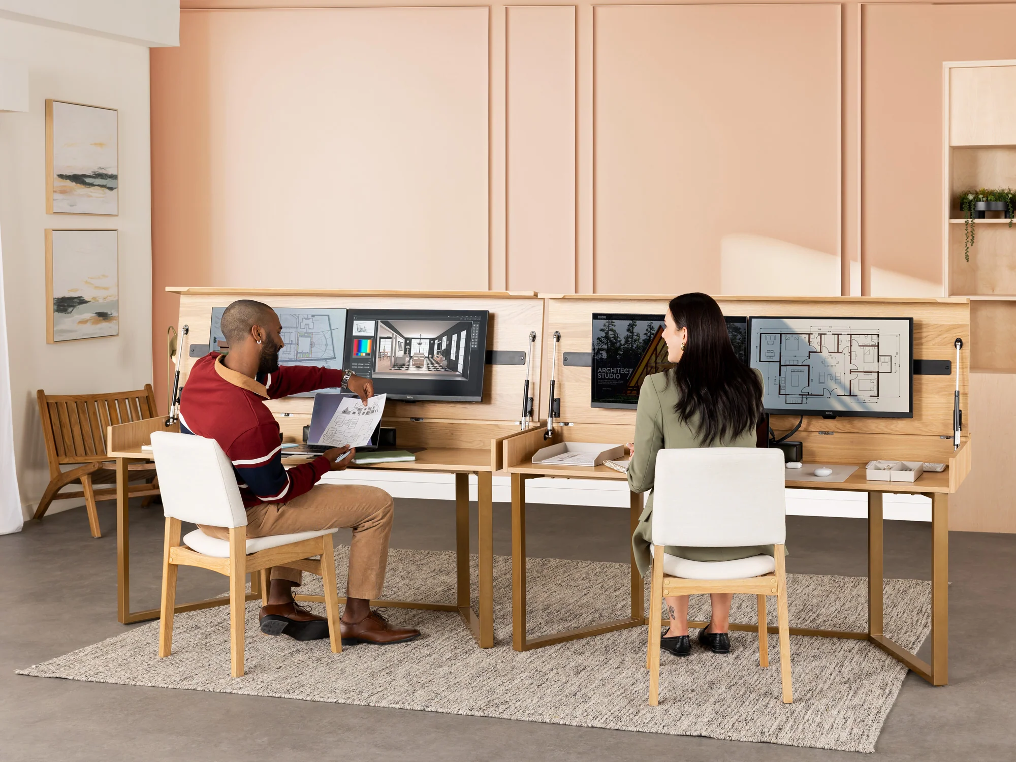 Table-Bureau Double - Le Savouring - Image 4
