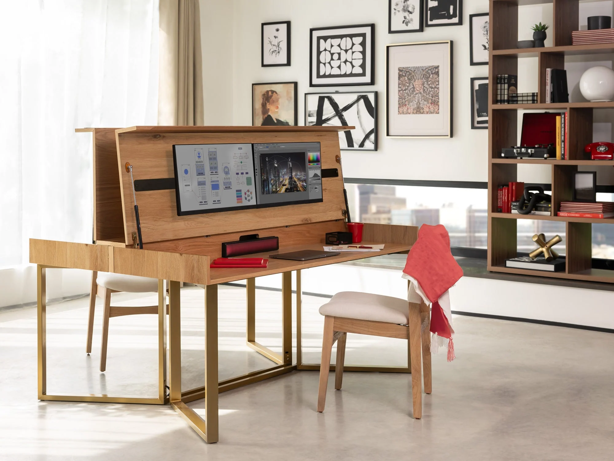 Table-Bureau Double - Le Savouring - Image 8